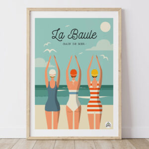 KL AND CO - AFFICHES LES PETITS YÉYÉ LA BAULE