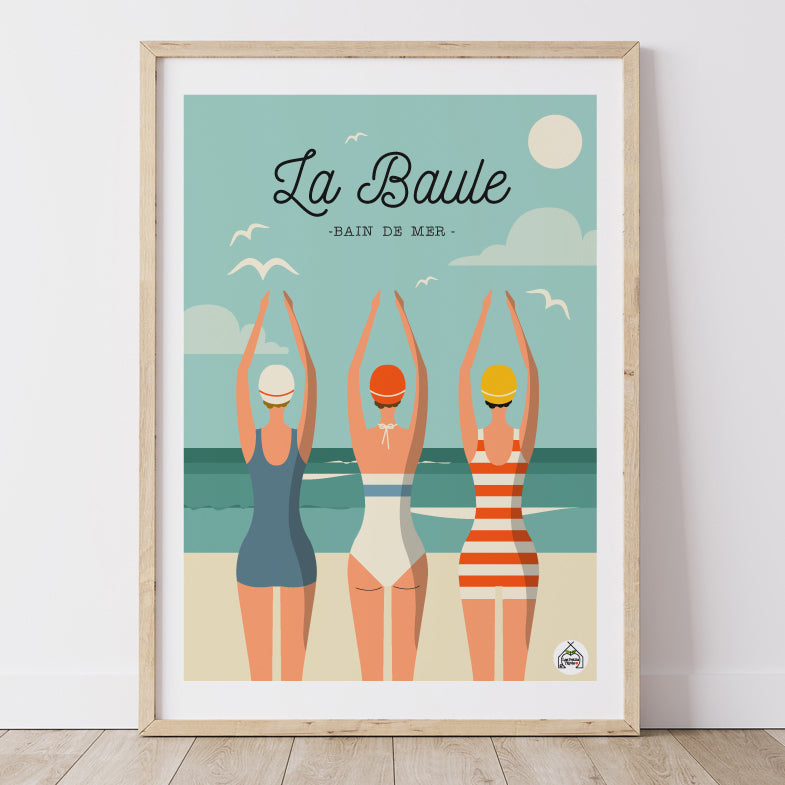 KL AND CO - AFFICHES LES PETITS YÉYÉ LA BAULE