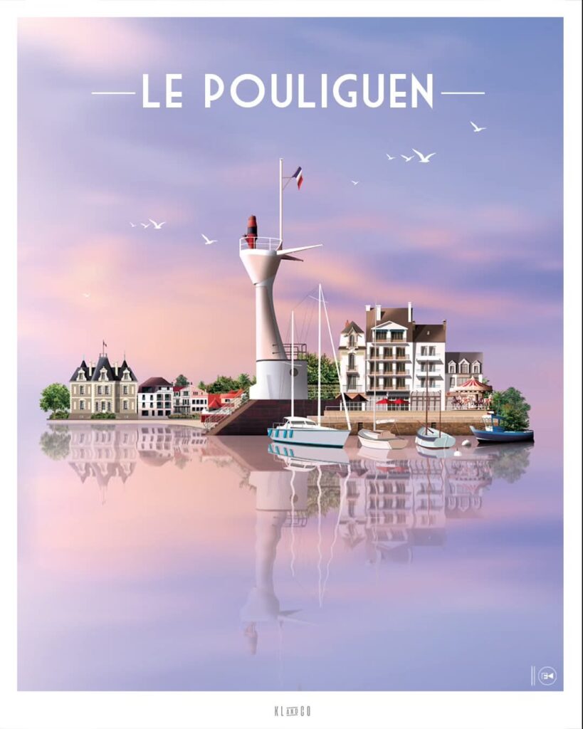 KL AND CO AFFICHE LE POULIGUEN